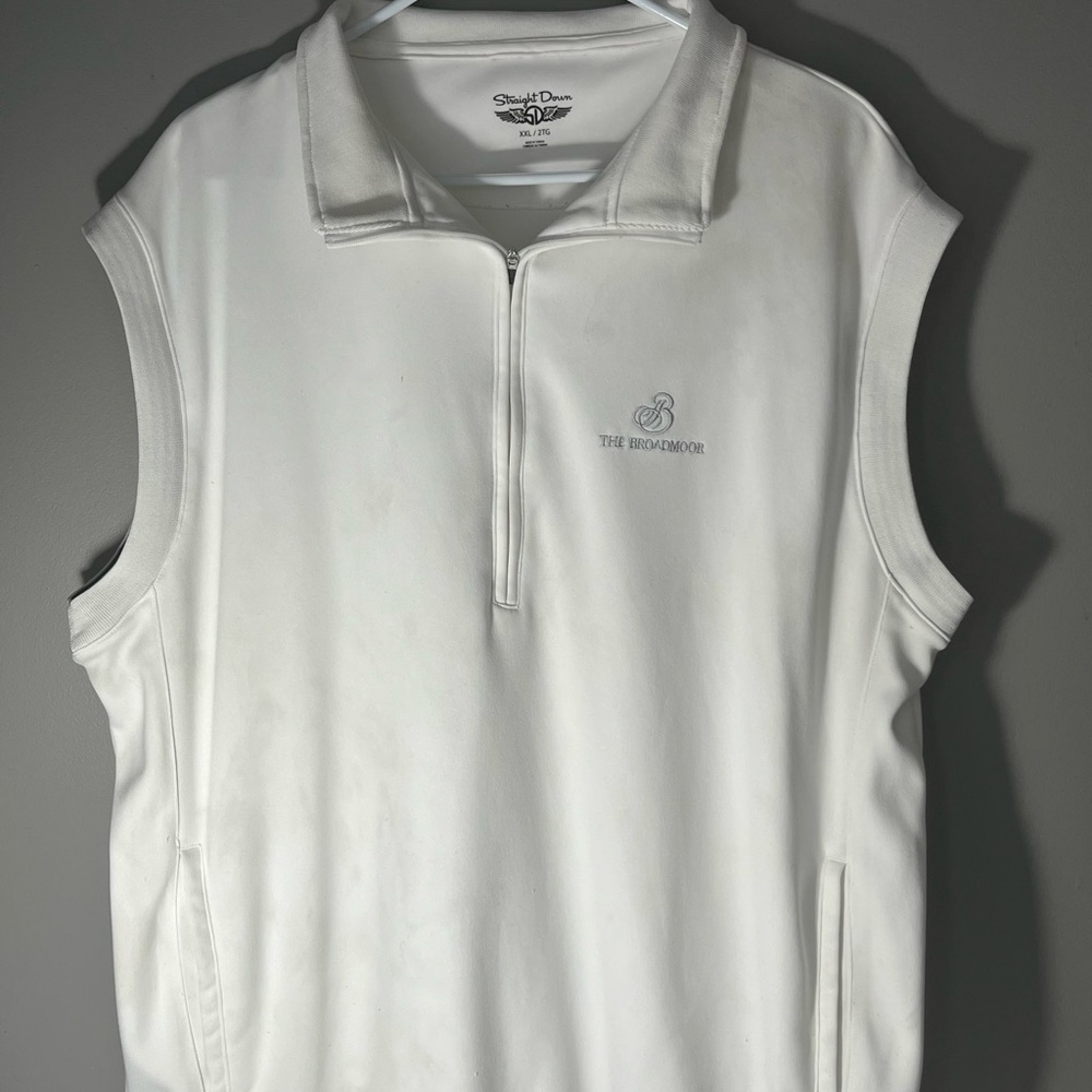 The Broadmoor Embroidered Gray Vest